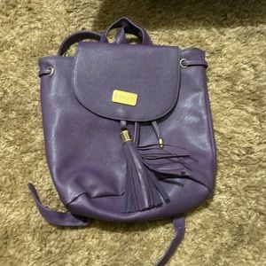 Monat Purple Bookbag Purse
